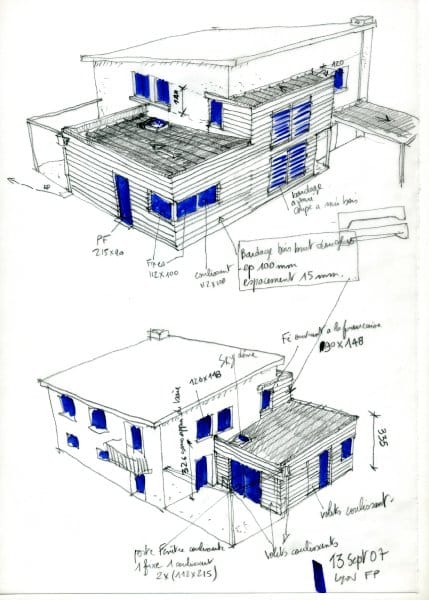 Extension d&rsquo;une maison des années 60 : extension contemporaine