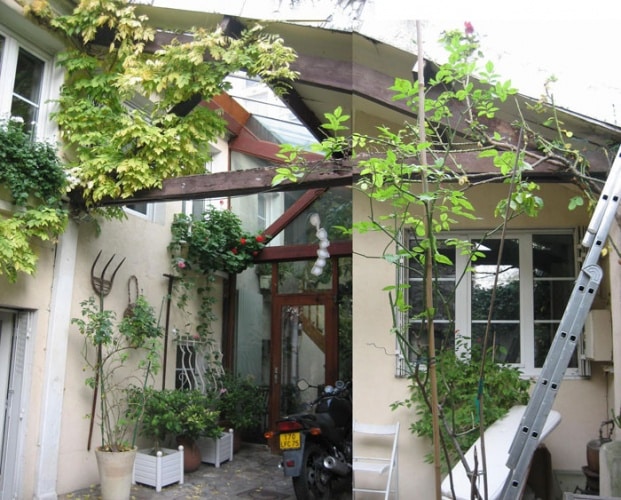 Surélévation d&rsquo;une maison de ville à Paris : esprit loft pour cette surélévation en zinc