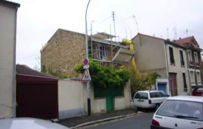 Surélévation en bois d&rsquo;une maison de ville (Montreuil)